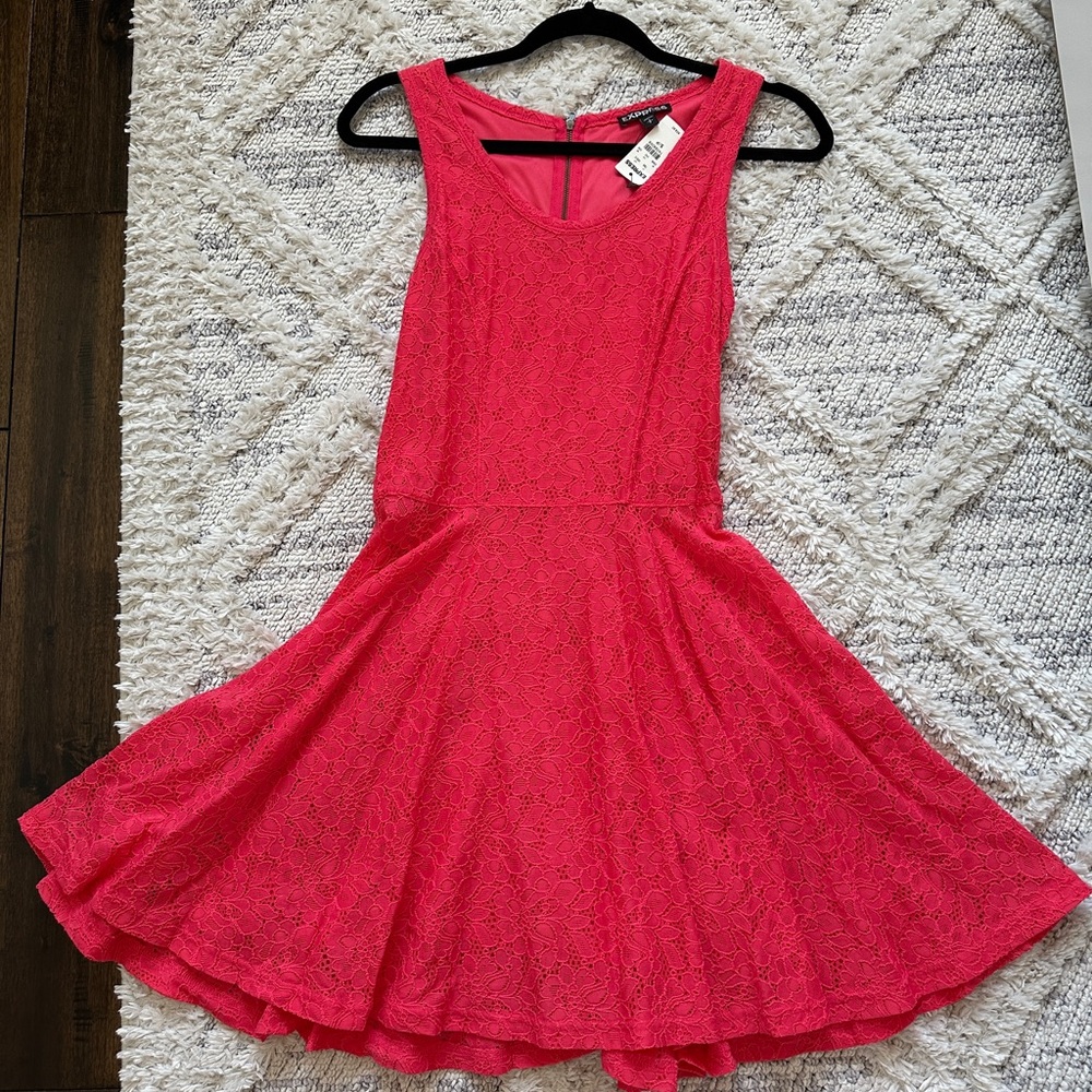 Pink Sleeveless Dress
